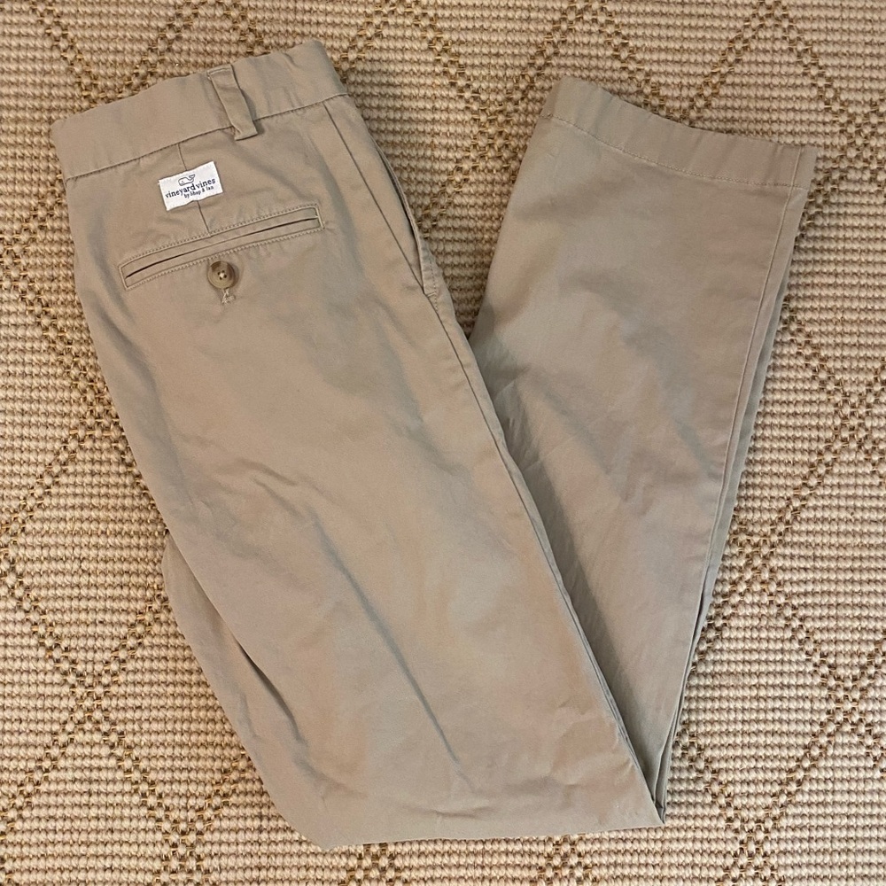 Boys Vineyard Vines Khaki Pants size 16